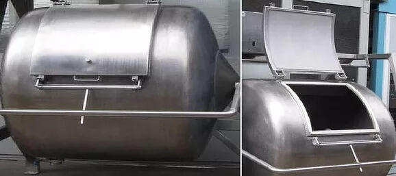 Butter making in an industrial butter churn: the batch butter churn