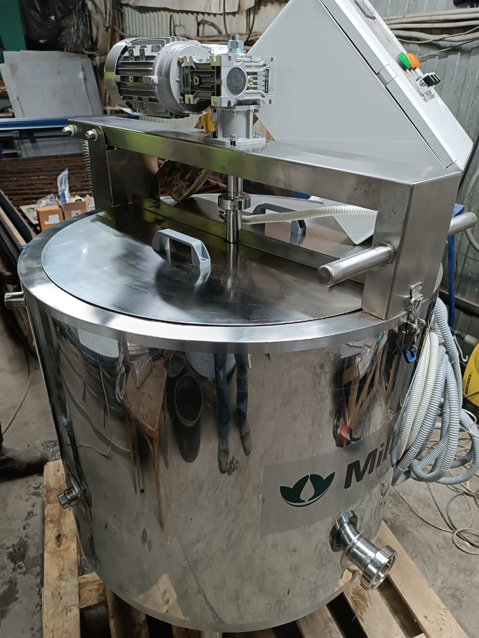 VS-150 cheese vat to launch a private cheese dairy — photo 2