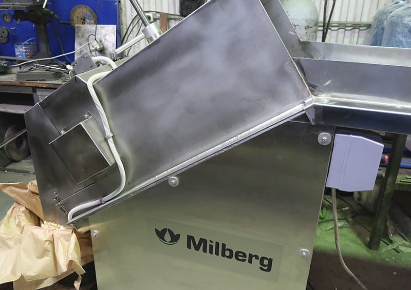UIM-01 butter shredder for a production plant