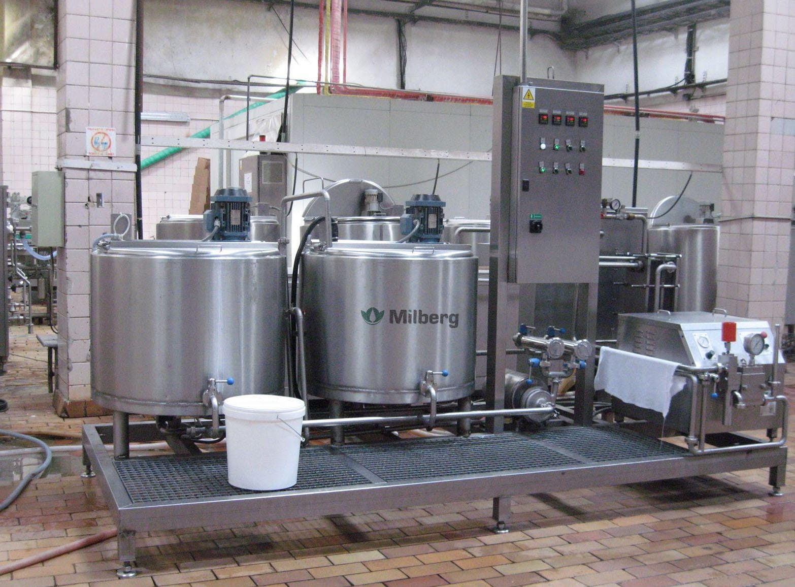 Condensed milk production line (GOST / TU)