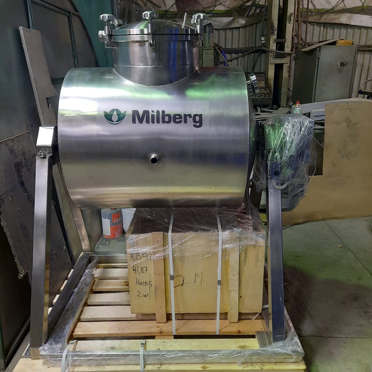 Butter churn shipment across Russia, Kazakhstan and the CIS