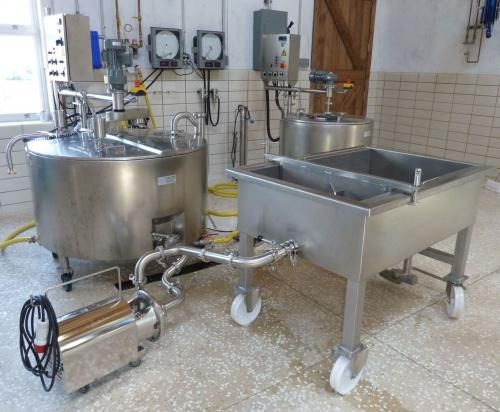 Modular cheese dairy (turnkey set)